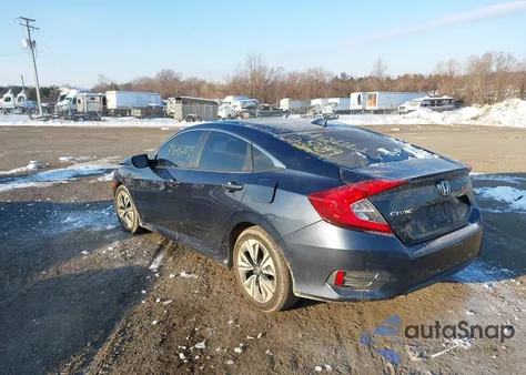 2016 Honda Civic Ex-T from USA, damaged, VIN 19XFC1F33GE021659